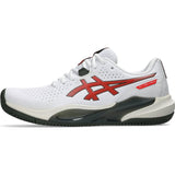 Asics Gel-Challenger 15 Clay Herren Tennisschuh white-cherry-tomato Produktbild 4