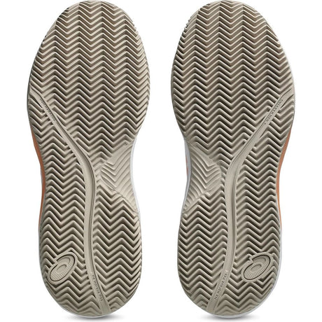 Asics Gel-Dedicate 9 Clay Damen Tennisschuh white-cantaloupe Produktbild 1