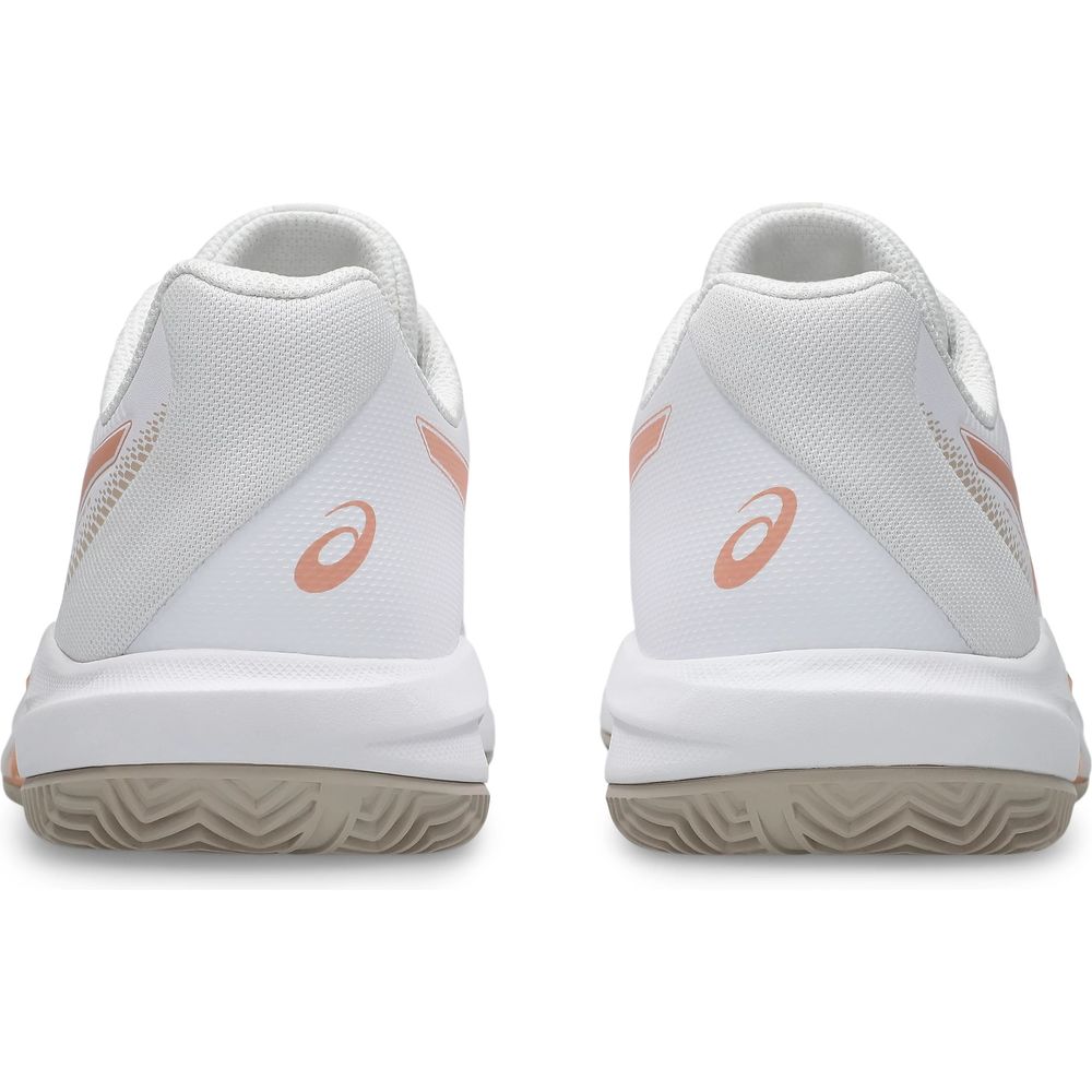 Asics Gel-Dedicate 9 Clay Damen Tennisschuh white-cantaloupe Produktbild 2