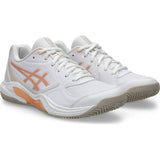 Asics Gel-Dedicate 9 Clay Damen Tennisschuh white-cantaloupe Produktbild 5