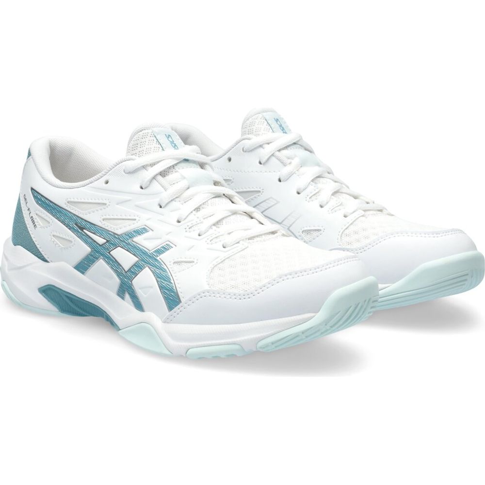 Asics Gel-flare Damen Laufschuh white gris blue Produktbild 3