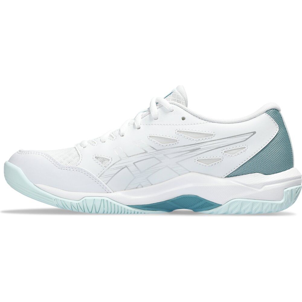 Asics Gel-flare Damen Laufschuh white gris blue Produktbild 4