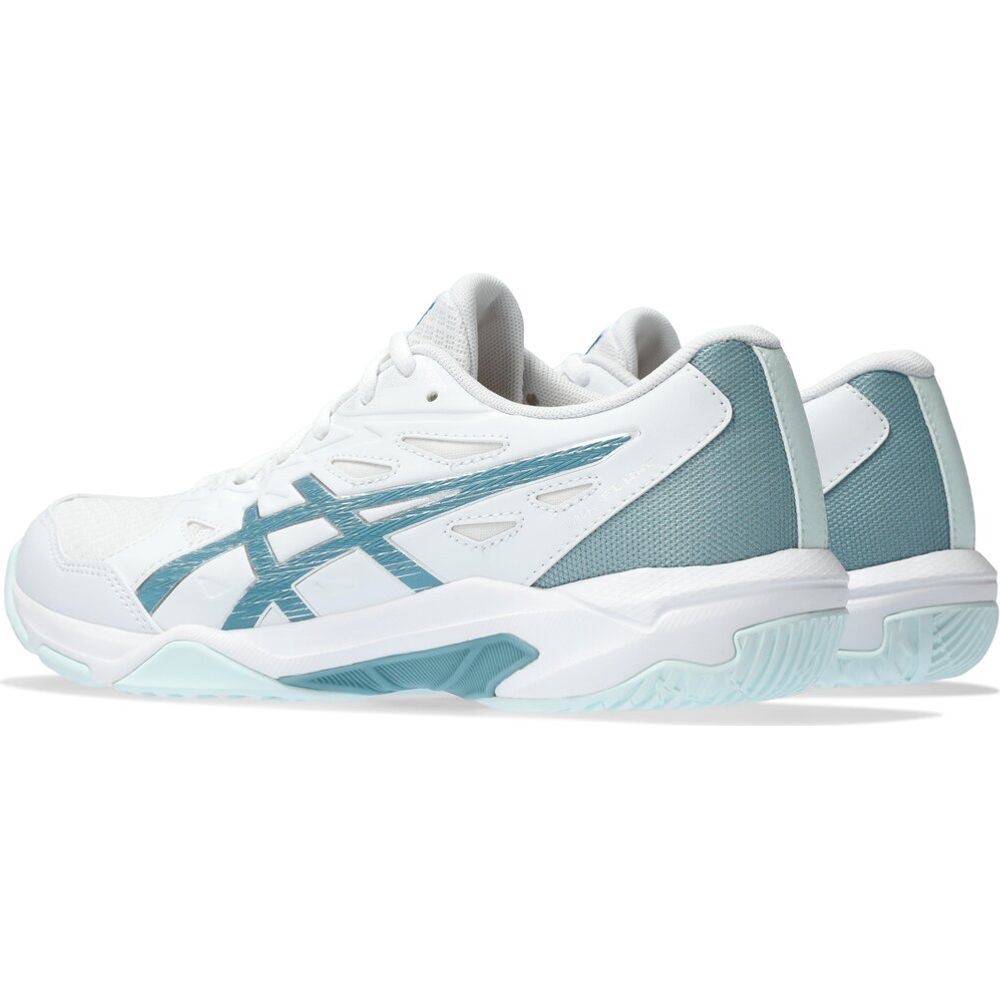 Asics Gel-flare Damen Laufschuh white gris blue Produktbild 6