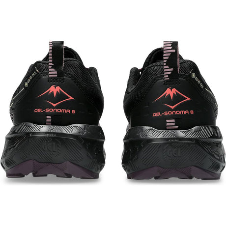 Asics Gel-Sonoma 8 GTX Damen Trailrunningschuh black-dark-aubergine Produktbild 1