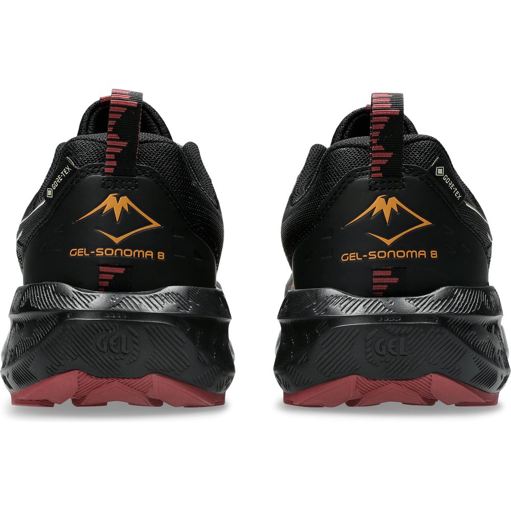 Asics Gel-Sonoma 8 GTX Trailrunningschuh Herren black-brisket-red Produktbild 1