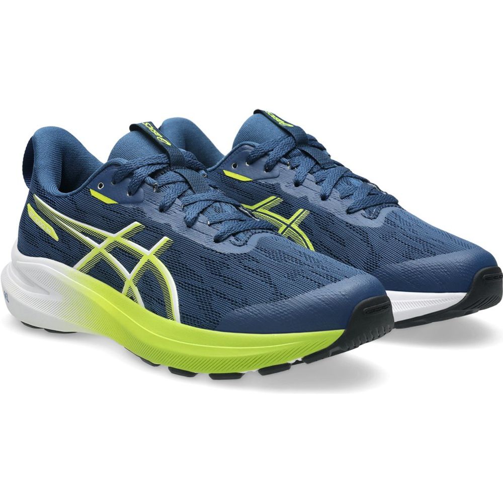 Asics GT-1000 14 GS Kinder Laufschuh independence-blue-neon-lime Produktbild 3