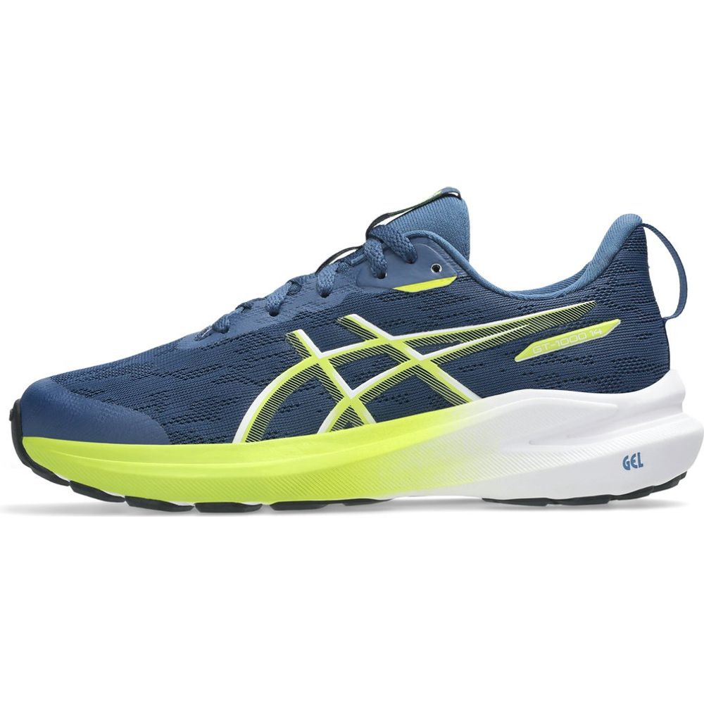 Asics GT-1000 14 GS Kinder Laufschuh independence-blue-neon-lime Produktbild 4