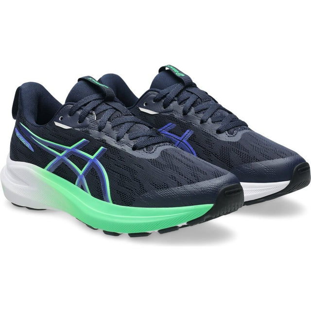 Asics Gt-1000 14 GS Kinder Laufschuh midnight vital green Produktbild 0