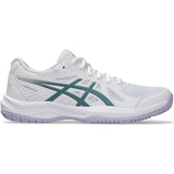 Asics Upcourt 6 Damen Hallenschuh white-foggy-teal Produktbild 0