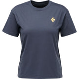 Black Diamond Heritage Badge Damen T-Shirt charcoal Produktbild 0