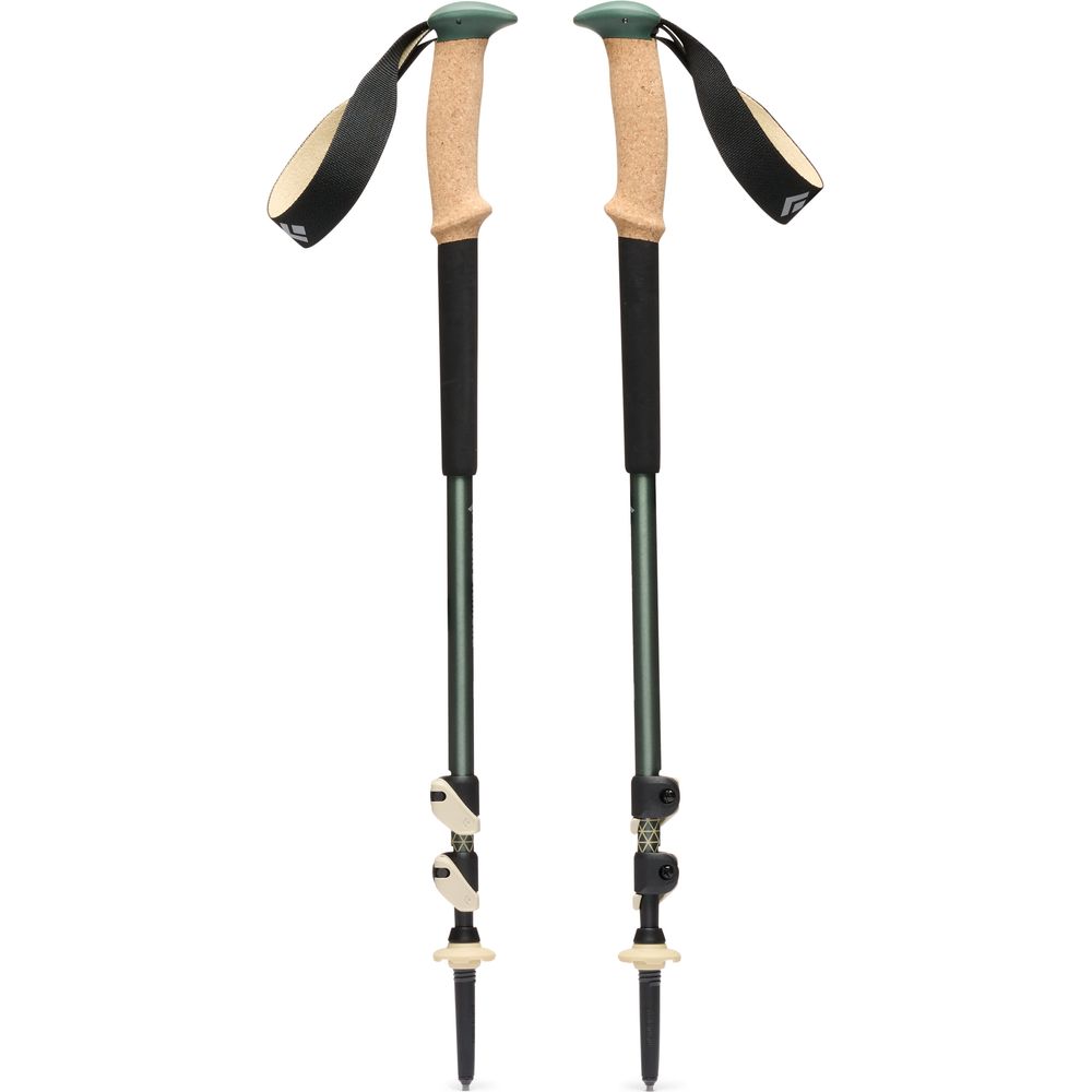 Black Diamond Trail Cork Wanderstock laurel-green Produktbild 1