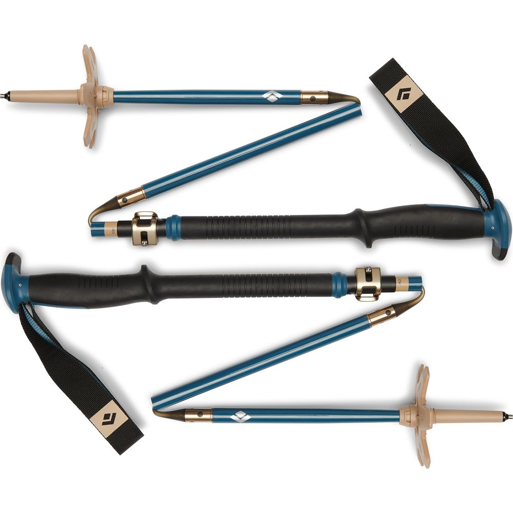 Black Diamond Traverse Compactor Ski Poles creek blue Produktbild 5