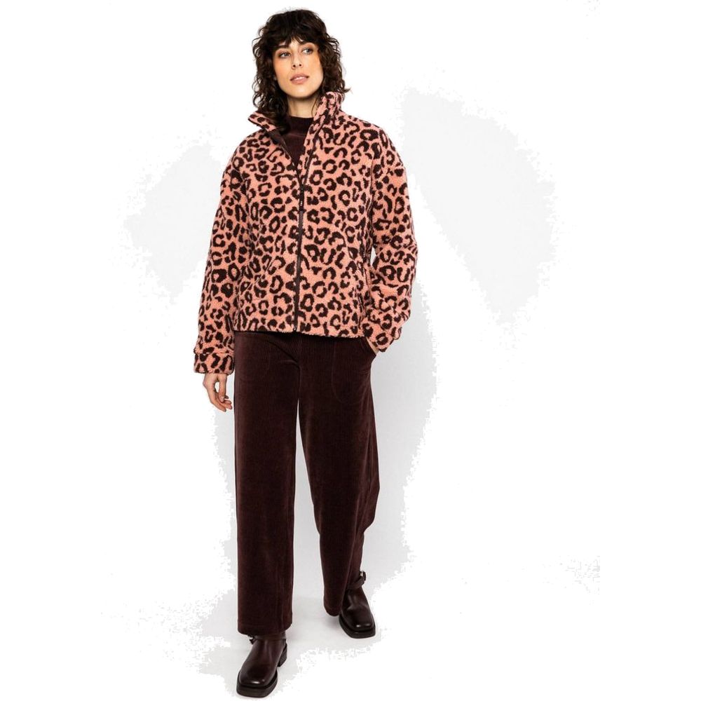 Blutsgeschwister Arctic Leisure Damen Fleecejacke leo-chic Produktbild 1
