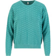 Blutsgeschwister Chic Promenade Damen Pullover diamond knit petrol Produktbild 0