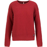 Blutsgeschwister Chic Promenade Damen Strickpullover folklore-red-knit Produktbild 0