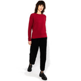 Blutsgeschwister Chic Promenade Damen Strickpullover folklore-red-knit Produktbild 1