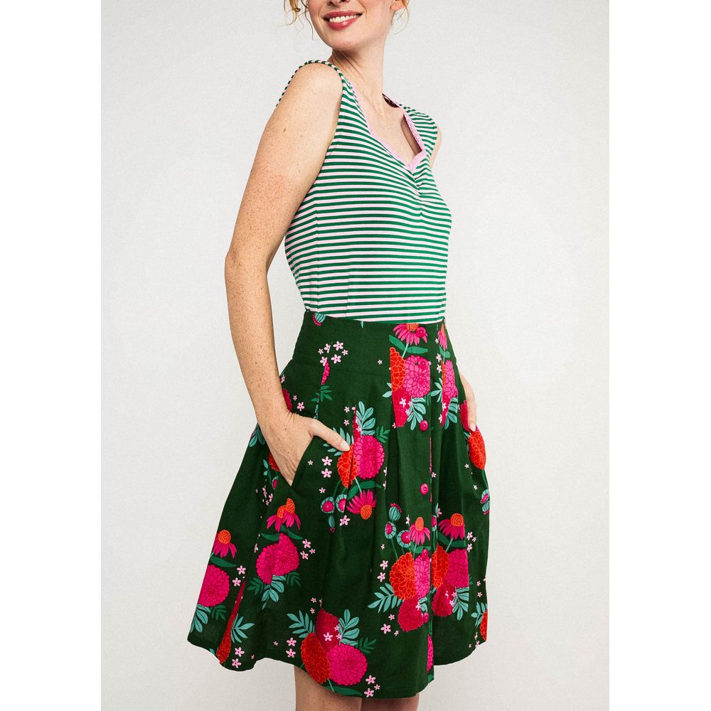 Blutsgeschwister Cuddly Sweetheart Damen Rockblooming-soft-flowers Produktbild 1