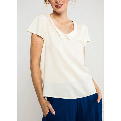 Blutsgeschwister Feed The Birds Damen Shirt budgie-feather-white Produktbild 1