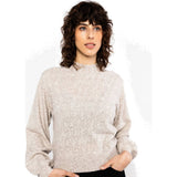 Blutsgeschwister Feeling Fancy damen Wollpullover driftwood-glow-melange-beige Produktbild 2