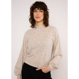Blutsgeschwister Feeling Fancy damen Wollpullover driftwood-glow-melange-beige Produktbild 4
