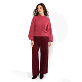 Blutsgeschwister Feeling Fancy Damen Wollpullover dusty-bloom-melange-pink Produktbild 1