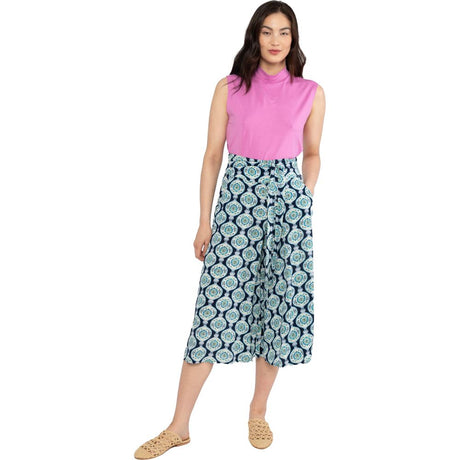 Blutsgeschwister Flotte Culottes Damen Hosenrock romantic shell mosaic Produktbild 1