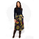 Blutsgeschwister Flowtime Damen Midirock western-romance Produktbild 4