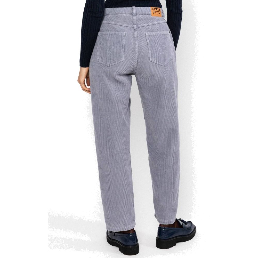 Blutsgeschwister High Waist Olotte Damen Cordhose morning-dawn-corduroy-blue Produktbild 2