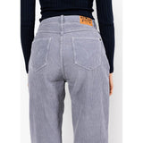 Blutsgeschwister High Waist Olotte Damen Cordhose morning-dawn-corduroy-blue Produktbild 4