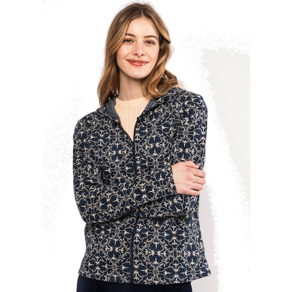 Blutsgeschwister Homewards Zip-Up Damen Jacke vienna-art-blue Produktbild 1