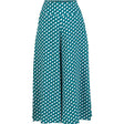 Blutsgeschwister In Full Bloom Damen Culotte Hose emerald-spring-night Produktbild 0