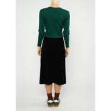 Blutsgeschwister Jolly June Damen Cord-Rock fine needle black Produktbild 2