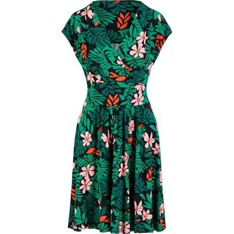 Blutsgeschwister La Vie Est Belle En Été Damen Kleid dreaming-under-palm-leaf Produktbild 0