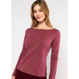 Blutsgeschwister Oh Marine Damen Longsleeve beneath-the-trees-dots Produktbild 4