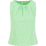 Blutsgeschwister Party Pie Dame Top favourite-green-dot Produktbild 0
