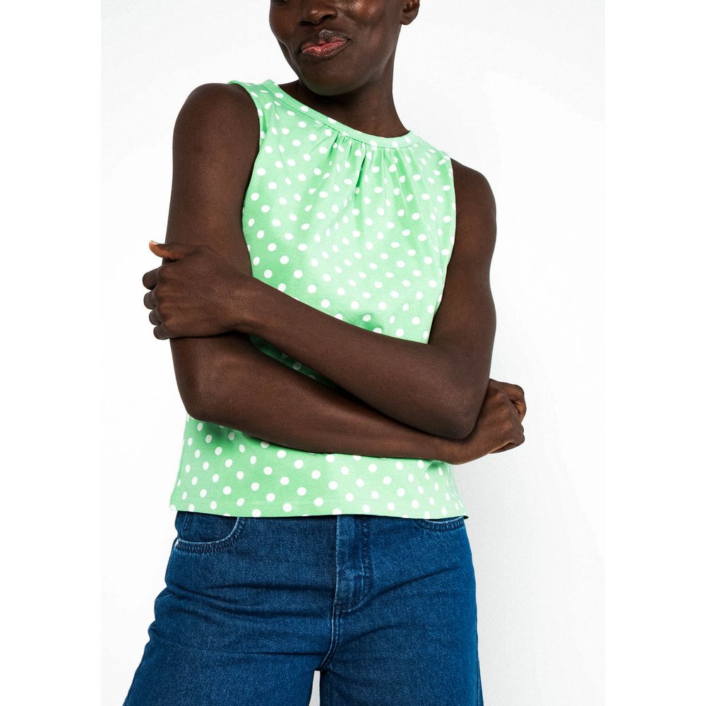 Blutsgeschwister Party Pie Dame Top favourite-green-dot Produktbild 1