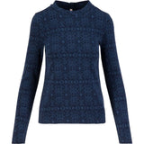 Blutsgeschwister Safe And Warm Turtle Damen Strickshirt blue-harvest-thanks Produktbild 0