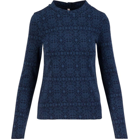 Blutsgeschwister Safe And Warm Turtle Damen Strickshirt blue-harvest-thanks Produktbild 0