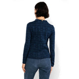 Blutsgeschwister Safe And Warm Turtle Damen Strickshirt blue-harvest-thanks Produktbild 2