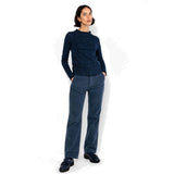 Blutsgeschwister Safe And Warm Turtle Damen Strickshirt blue-harvest-thanks Produktbild 3