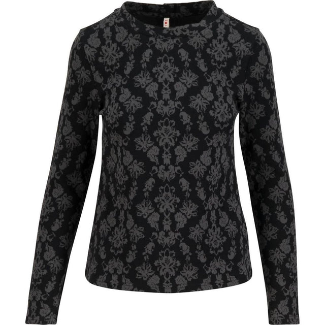 Blutsgeschwister Safe And Warm Turtle Langarmshirt princess tapestry black Produktbild 0