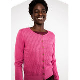 Blutsgeschwister Save The Brave Damen Strickjacke folklore-pink-knit Produktbild 4