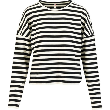 Blutsgeschwister Stereo Rainbow Crew Damen Longsleeve wizardy black stripes Produktbild 0