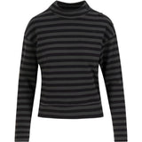 Blutsgeschwister Stereo Rainbow Seafarer Damen Longsleeve black-line-stripes Produktbild 0
