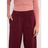 Blutsgeschwister Tailored Business Damen Freizeithose classy-burgundy Produktbild 2