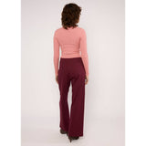 Blutsgeschwister Tailored Business Damen Freizeithose classy-burgundy Produktbild 3