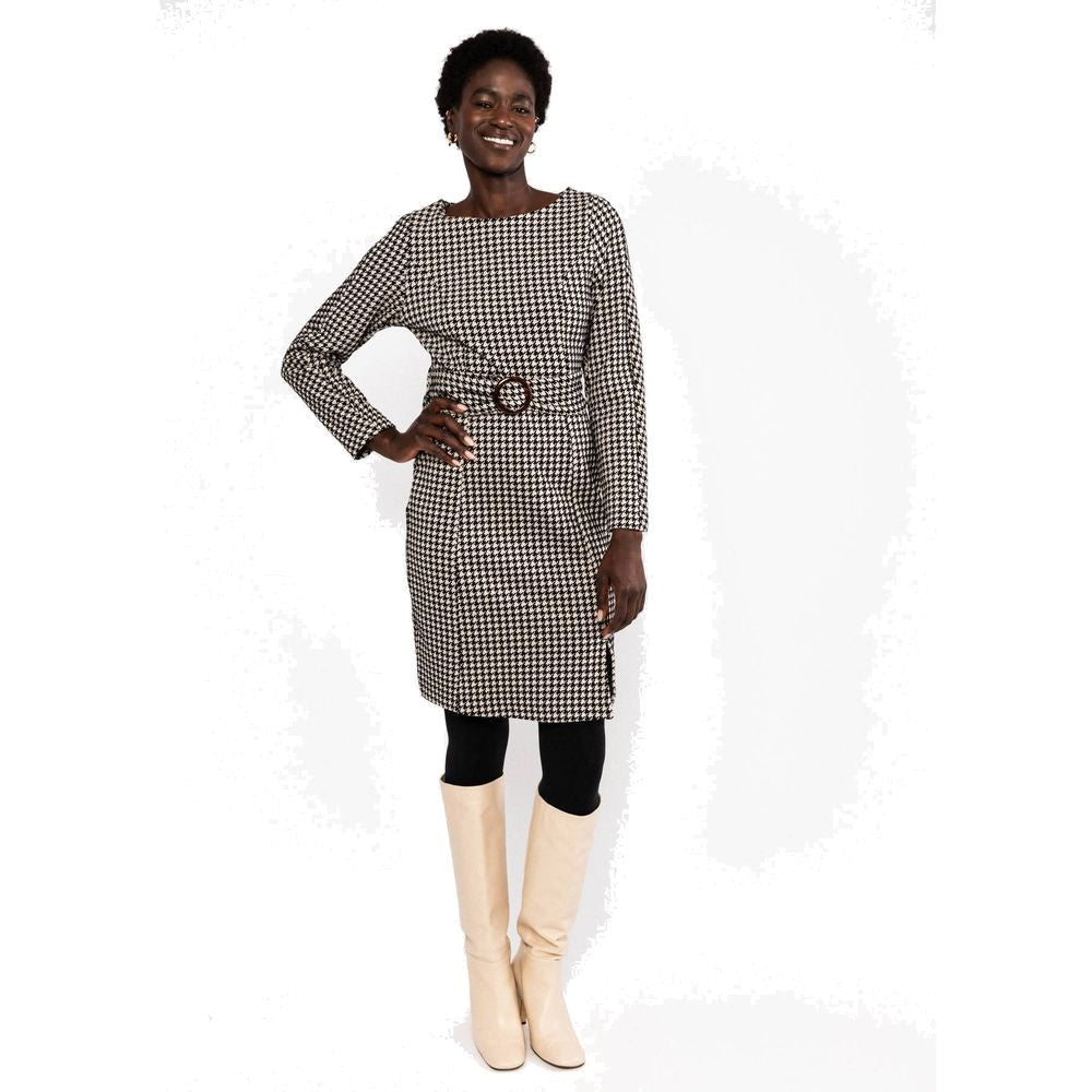 Blutsgeschwister Tailored Cocoon Damen Herbstkleid brit-chic-knit Produktbild 1