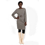 Blutsgeschwister Tailored Cocoon Damen Herbstkleid brit-chic-knit Produktbild 1