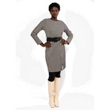Blutsgeschwister Tailored Cocoon Damen Herbstkleid brit-chic-knit Produktbild 2
