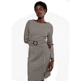 Blutsgeschwister Tailored Cocoon Damen Herbstkleid brit-chic-knit Produktbild 3